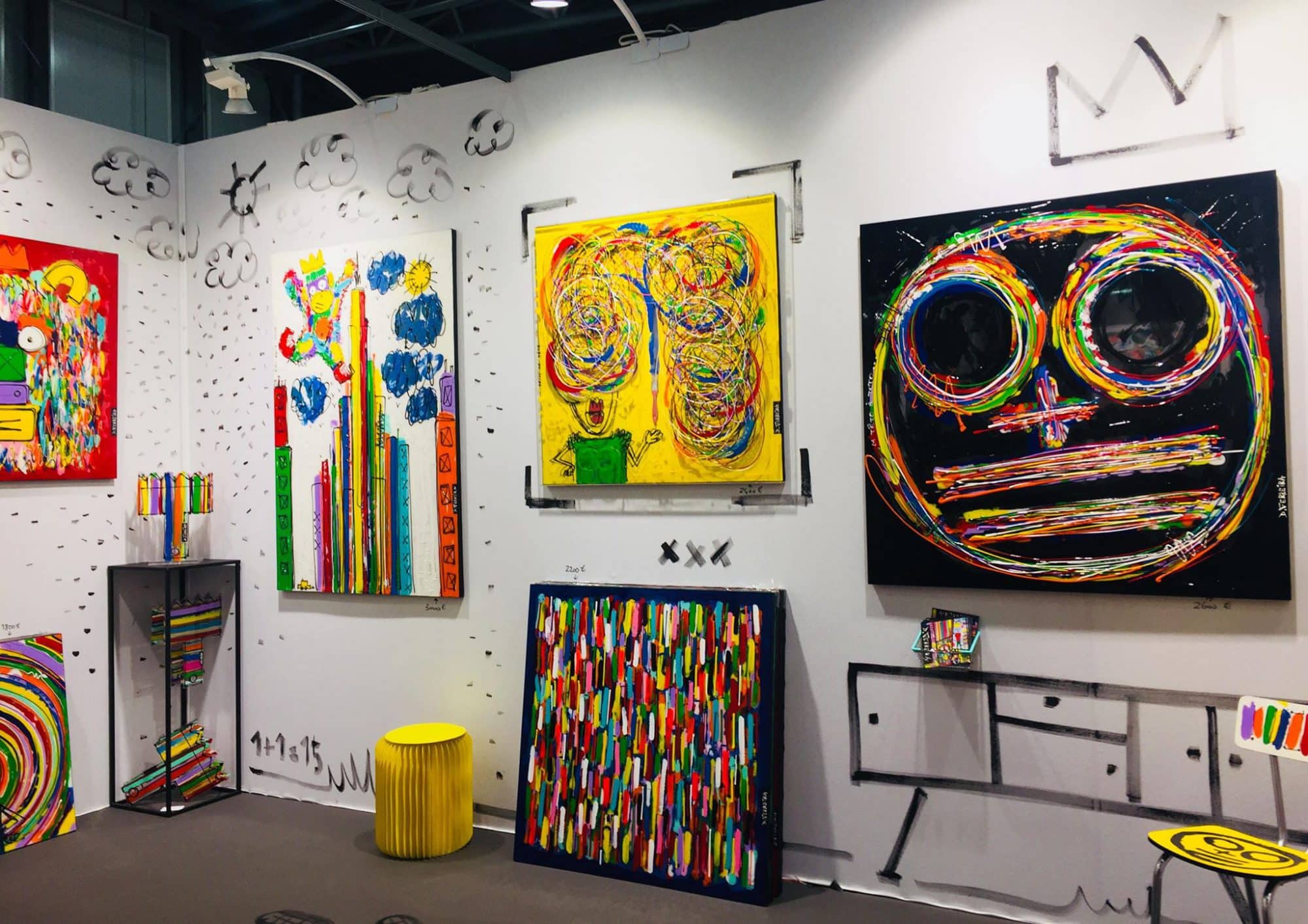 巴黎當(dāng)代藝術(shù)博覽會(huì)，art3f，藝術(shù)展會(huì)現(xiàn)場(chǎng)